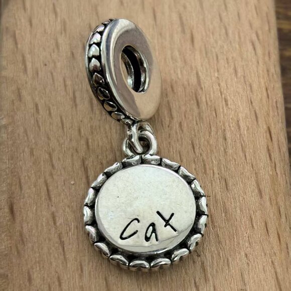 Pandora Cat Stick Figure Dangle Charm Pendant, S925 Silver Bracelets - Picture 2 of 4